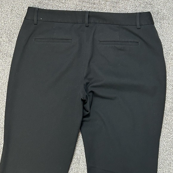 EXPRESS Editor Barely Boot Low Rise Pants Women's 10R (32x32) Black  EUC!! - Picture 6 of 12